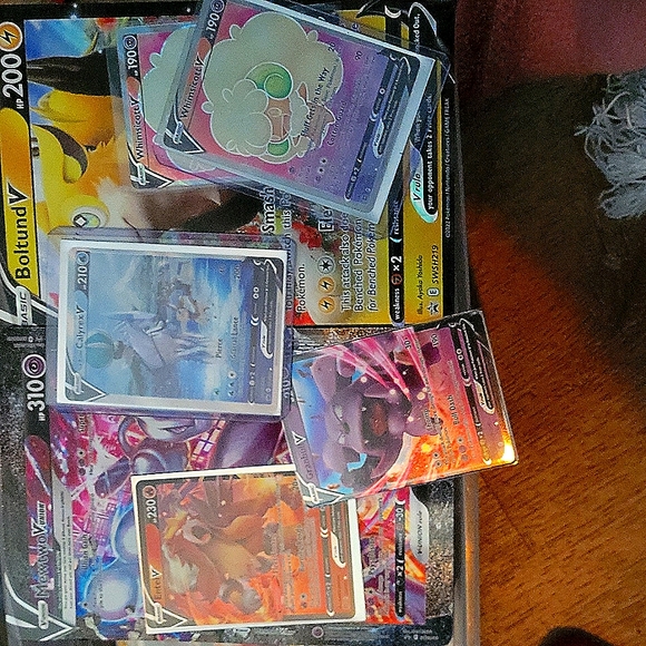 Pokemon ○ 5 VMAX & V card lot for $19 - Picture 2 of 4